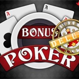 Bonus Poker Deluxe - 3 Hands logo – Table Games by RTG (Reel Time Gaming) at Wild Robin Casino