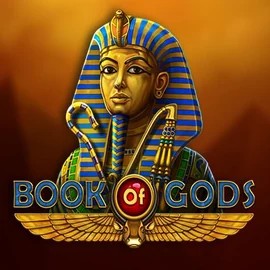 Book of Gods casino game by BF Games – featured logo at Wild Robin Casino