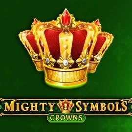 Mighty Symbols Crowns logo by Wazdan at Wild Robin Casino