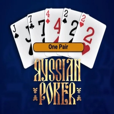 Russian Poker casino game by OneTouch Games – featured logo at Wild Robin Casino
