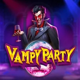 Vampy Party game by Pragmatic Play – logo hosted on Wild Robin Casino