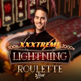 XXXtreme Lightning Roulette slot visual from Evolution available on wildrobins.gr.com